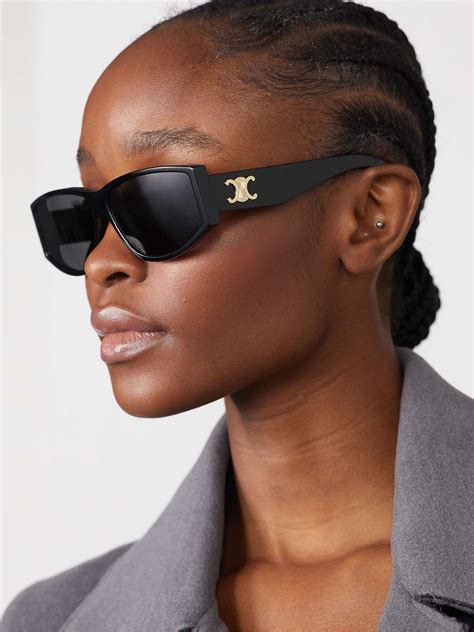 celine sunglasses off saks|celine gold and black sunglasses.